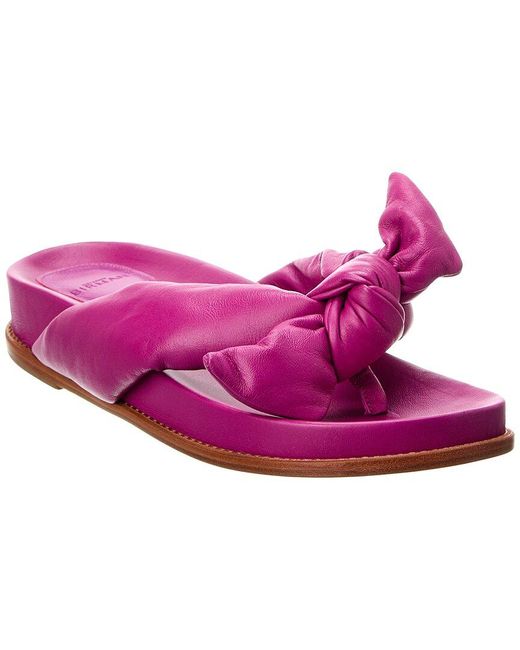 Alexandre Birman Pink Clarita Soft Leather Sandal