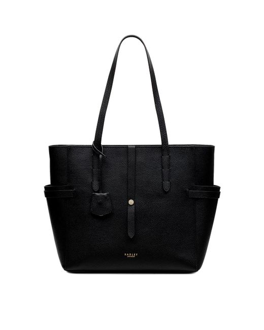 Radley Abingdon Road Large Zip Top Shoulder in Black Lyst