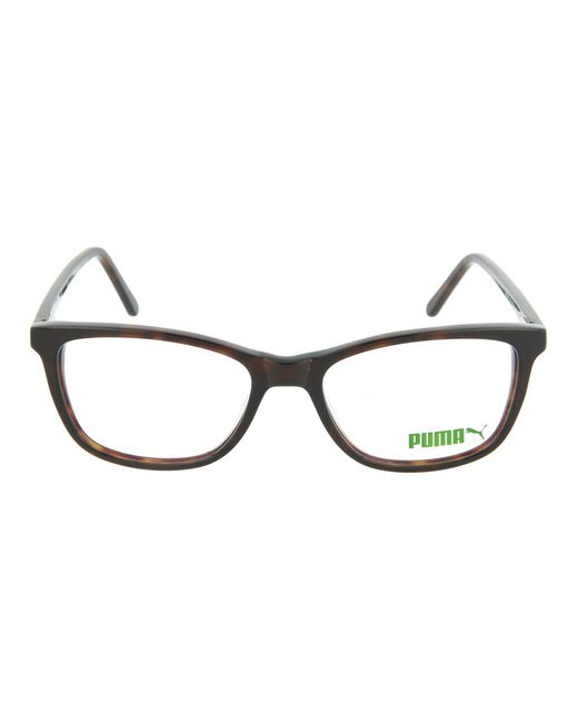 PUMA Squareframe Optical Frames in Brown Lyst
