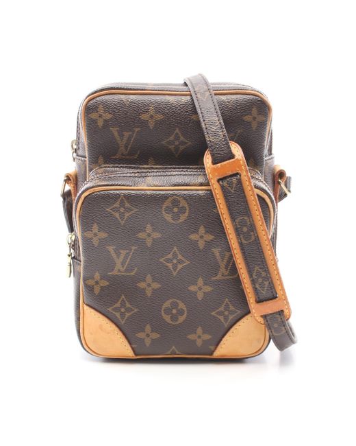 Louis Vuitton Gray Amazon Monogram Shoulder Bag Pvc Leather