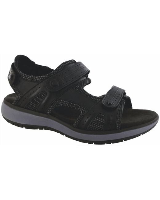 SAS Black Maverick Naught Sandals