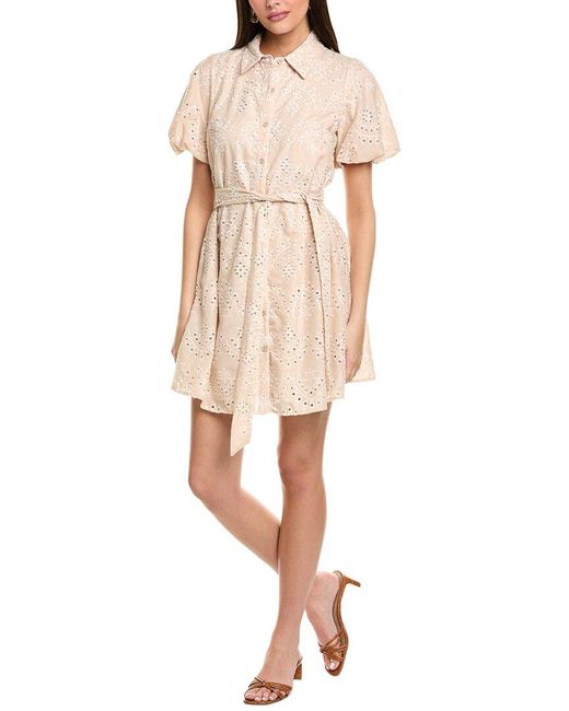 sam edelman embroidered eyelet dress NWT Sam Edelman Women's Rope-Embroidered Eyelet Dress