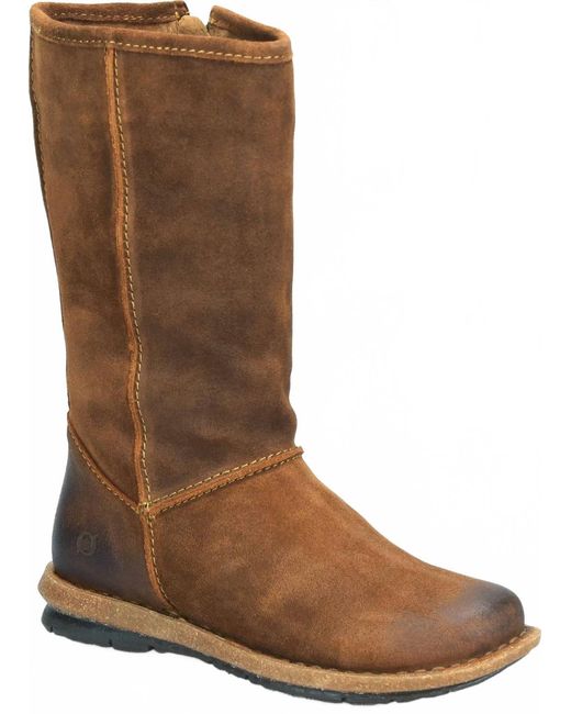 Born Brown Salee Mid-Height Boot