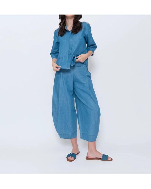 Alembika Blue Balloon Pants