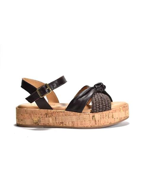 Eleni Studded Suede Wedge Sandal by Cordani main image 1