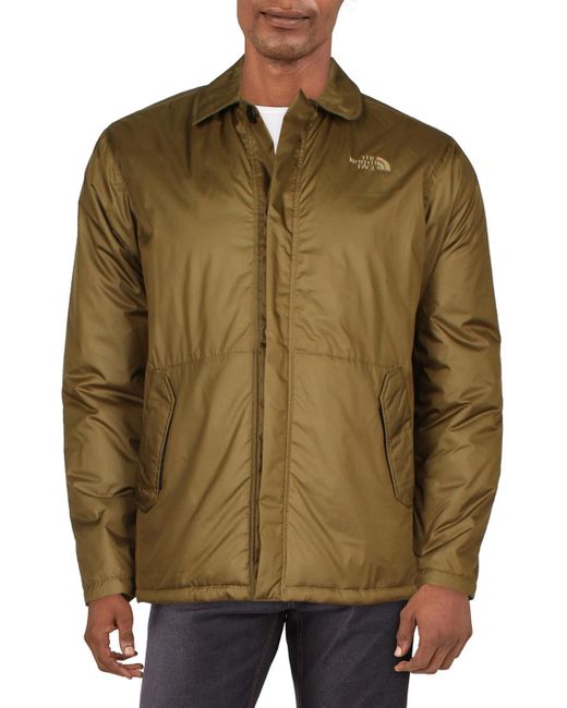 The North Face Green Lightweight Logo Raincoat for men