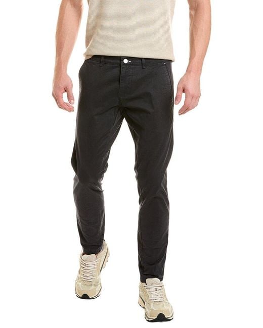 Gas Black Trouser for men