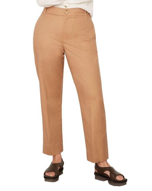 Vince White Plus Cigarette Trouser