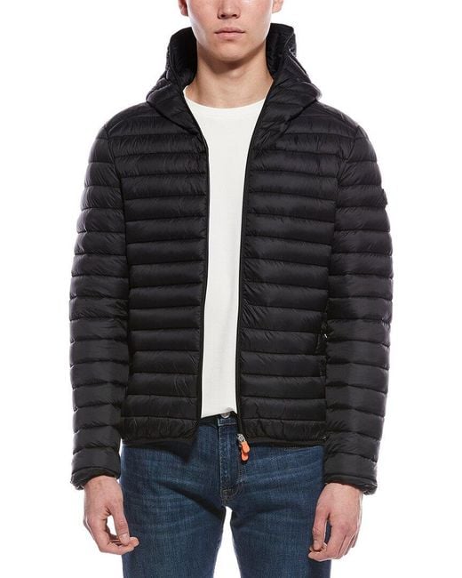 Save The Duck Black Luca Jacket for men