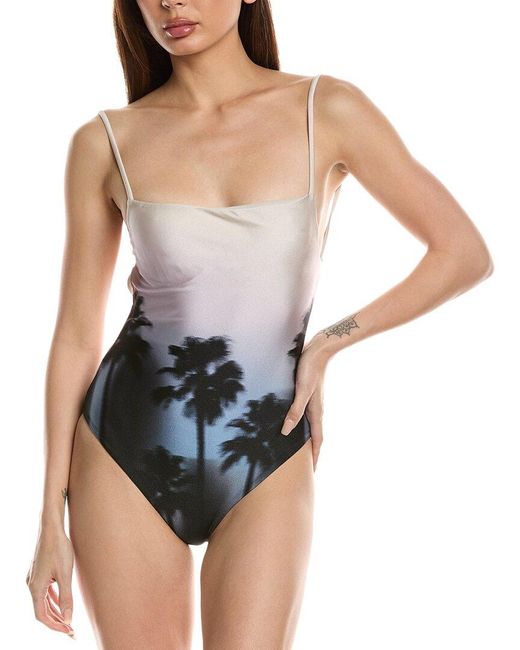 Jonathan Simkhai Black Elenora One-Piece