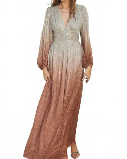 Dress Forum Brown Starlight Maxi Dress