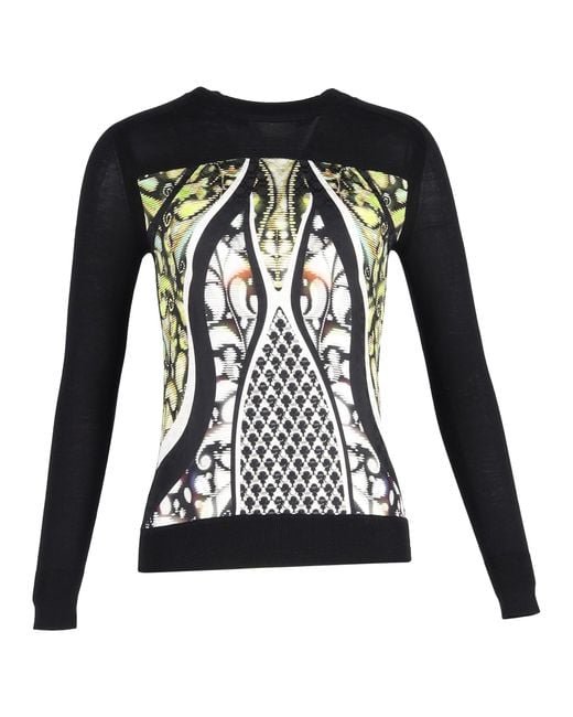 Peter Pilotto Black Printed Sweater