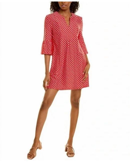 Jude Connally Red Kerry Dress