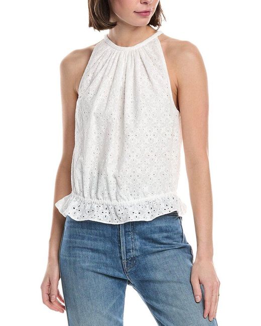 Ramy Brook White Sidnee Top