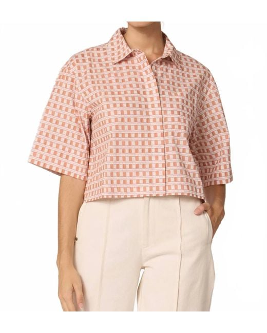 Cleobella Pink Josephine Blouse