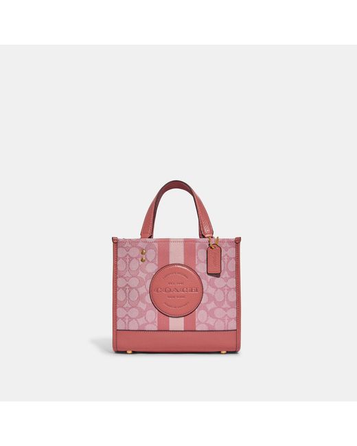 Coach Outlet Pink Dempsey Tote 22