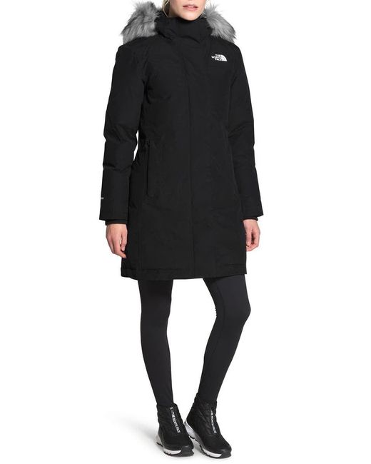 The North Face Black Arctic Parka Jacket Wp 550-Fill-Power Down Asm229