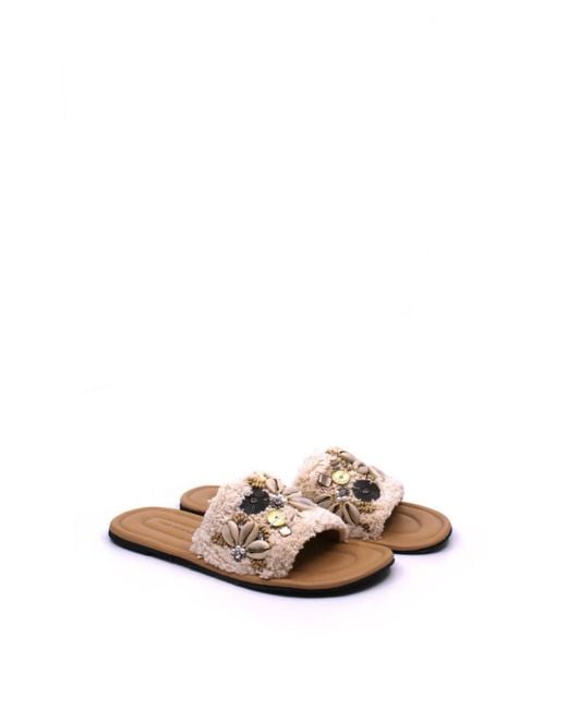 Free People Pink Shipwrecked Slide Sandals