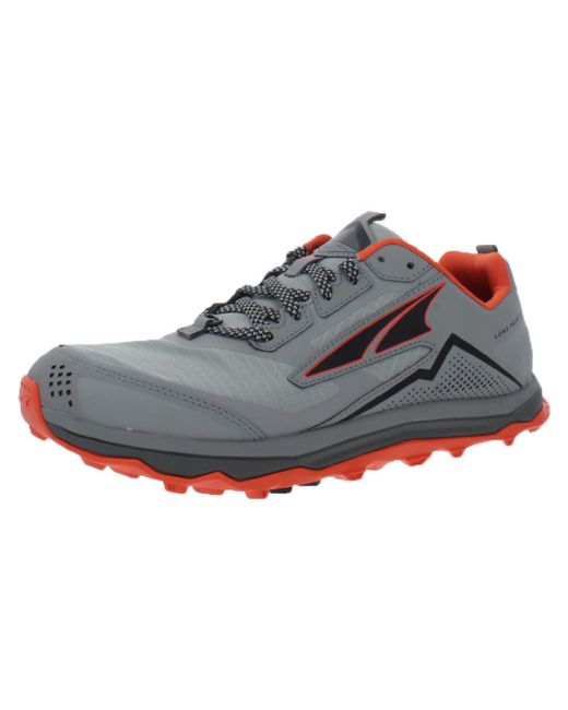 Altra Gray Lone Peak 5 Fitness Lifestyle Running Shoes for men