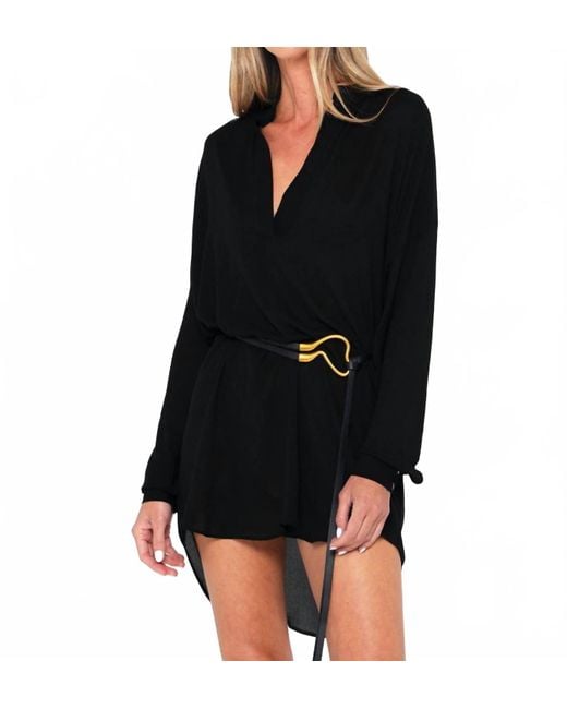 JBQ Black Jensen Mini Dress