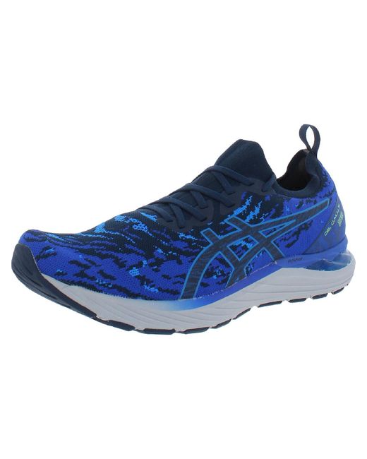 Asics Gelcumulus 23 Mk Leather Performance Athletic And Training Shoes in Blue for Men Lyst