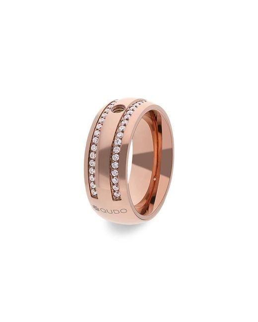 qudo Pink Basic Lecce Ring