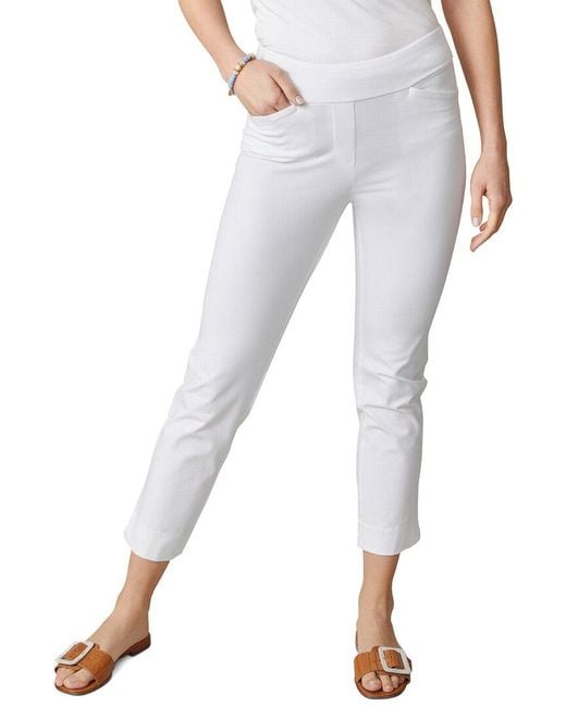spartina 449 White Maren Pull-On Pant
