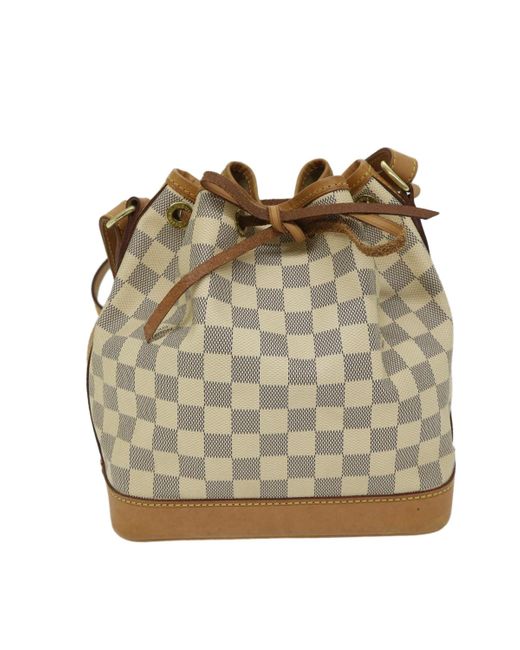 Louis Vuitton Metallic Noe Canvas Shoulder Bag (pre-owned)