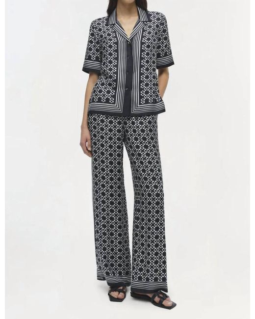 Jonathan Simkhai Gray Koda Button Down Shirt