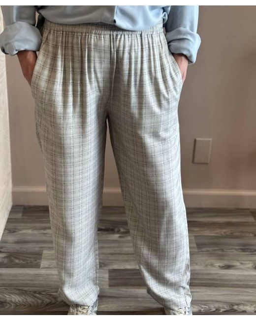 Etta Multicolor Cropped Ankle Trousers