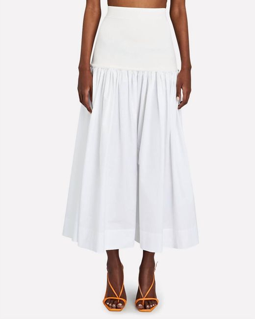 A.L.C. White Marlowe Skirt