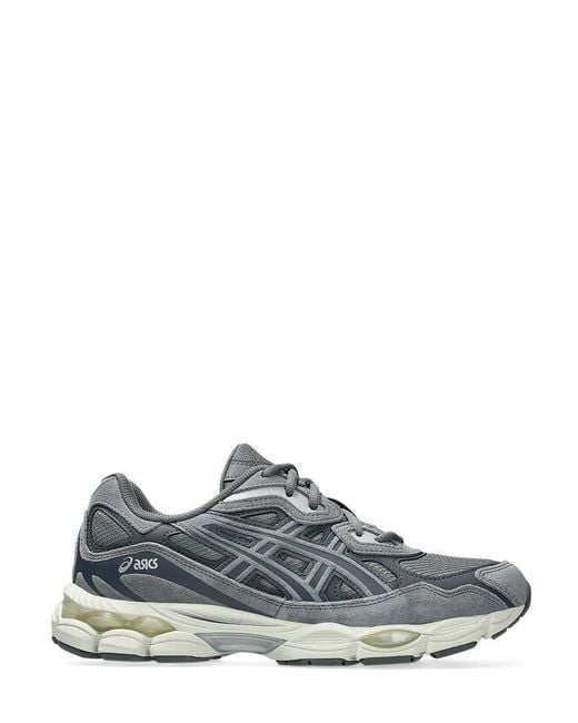 Asics White Gel-Nyc Sneakers With Cushioned Sole for men