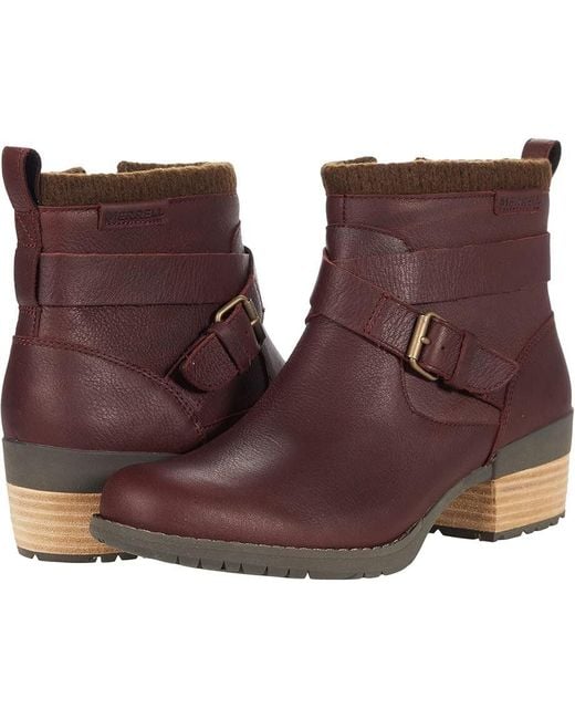 Merrell Brown Shiloh Ii J003664-220 Boots Waterproof Ankle Jobb267