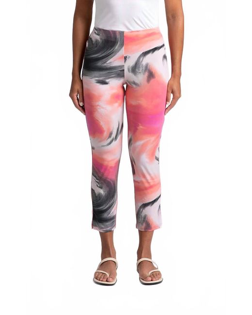 Sympli Red Narrow Ankle Pant