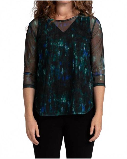 Sympli Black Go To Classic T Top