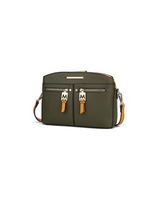 Fashnzfab Black Mkf Collection Zoely Crossbody Bag By Mia K
