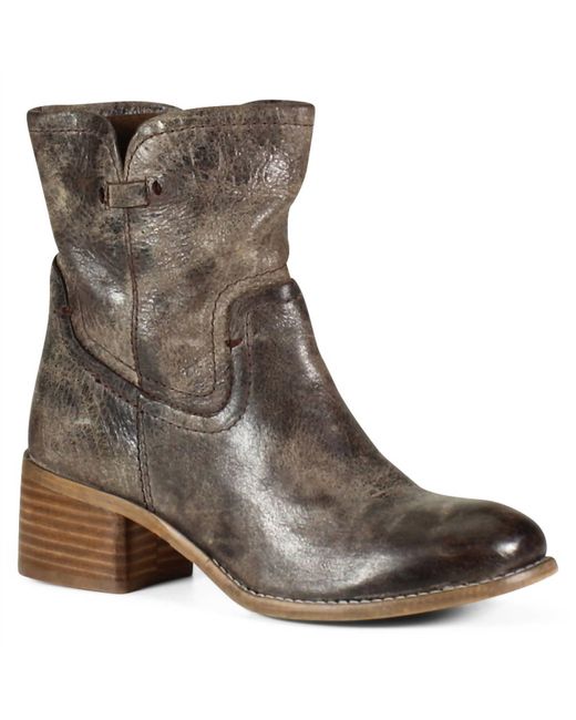 Diba True Brown West Haven Vintage Leather Boots