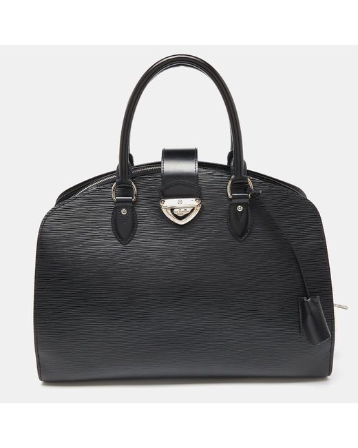 Louis Vuitton Black Epi Leather Pont Neuf Gm Bag