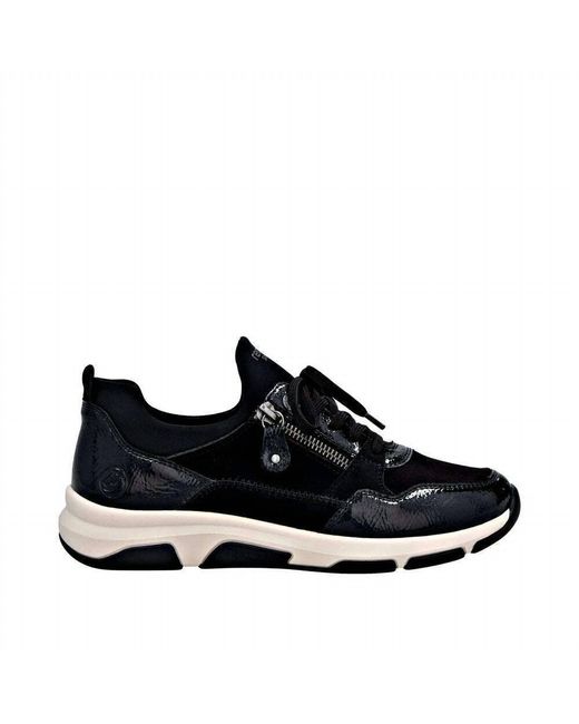 Remonte Black Platform Sneaker