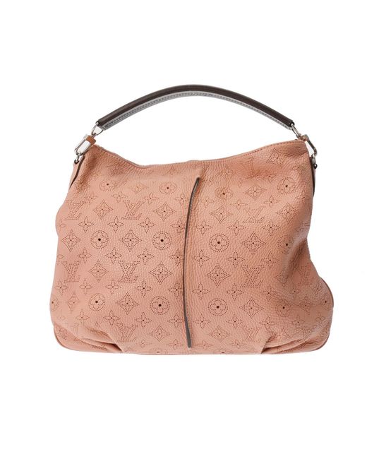 Louis Vuitton Pink Selene Leather Shoulder Bag (pre-owned)
