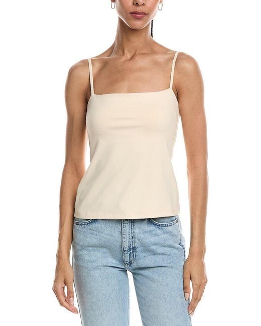 Susana Monaco Blue Straight String Top