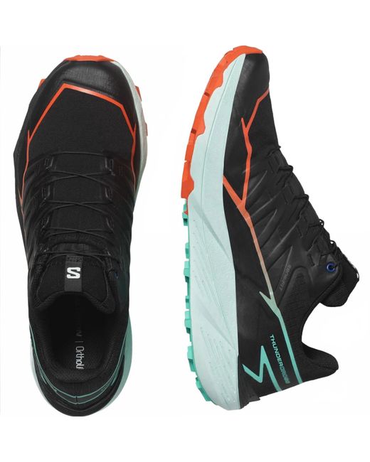 Salomon Black Thundercross Trail Running Shoes for men