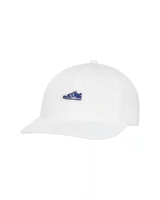 Nike White Club Dunk Patch Hat for men