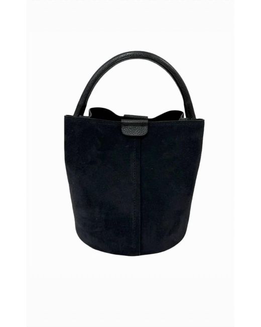 Two Amicis Blue Whimsy Suede Bag