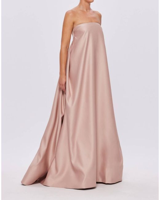 LEO LIN Phoebe Gown In Dusty Pink
