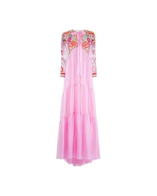 Temperley London Women's Pink Chimera Dress