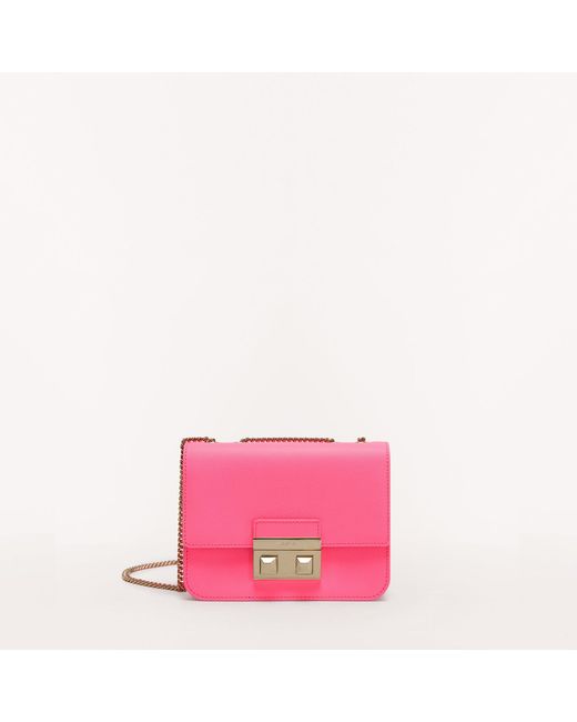 Furla Bella Crossbody Mini in Pink Lyst