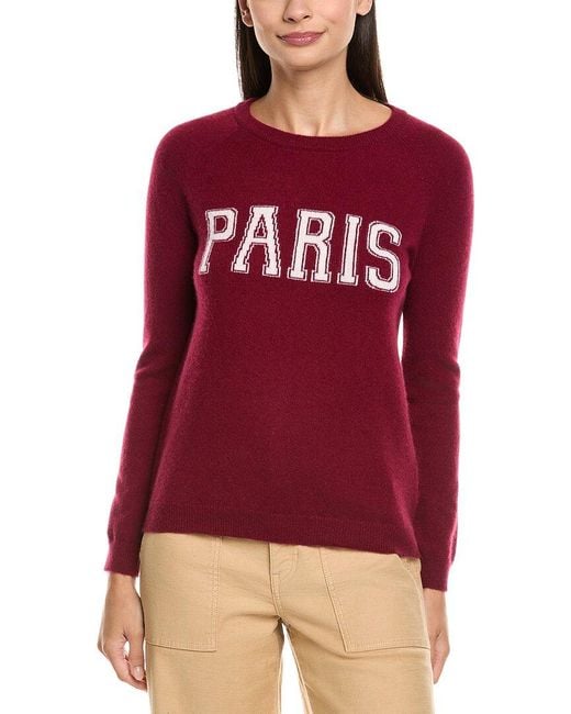 Philosophy Women's Red Paris Cashmere Sweater