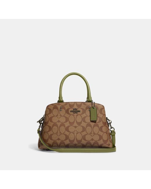 coach outlet mini lillie carryall
