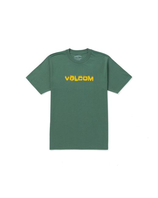 Volcom Newro Short Sleeve Tee - Fir Green for men